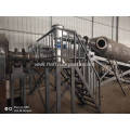 None-stop waste pyrolysis plant